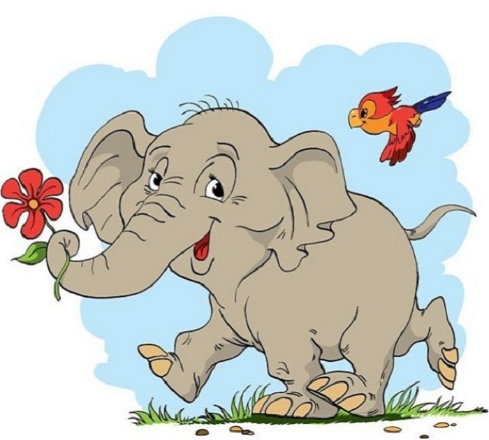 Анекдоты про слона